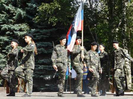 Митинг, посвящённый 73 – й годовщине освобождения города от фашистских захватчиков