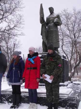 АКЦИЯ "МЫ ПОМНИМ" В ТОРЕЗЕ