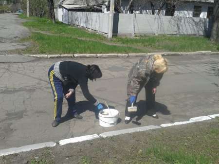 Общегородской субботник на поселке Пелагеевка