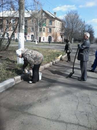 Общегородской субботник на поселке Пелагеевка