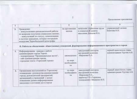 Об утверждении плана работы администрации города на июль 2017 года